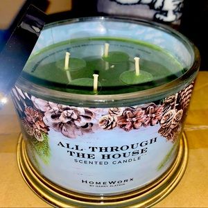 “ALL THROUGH THE HOUSE” HOMEWORX BY HARRY SLATKIN CANDLE NEW